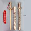 Espadas de Juguete de Madera Culturales y Creativas de Área Escénica, Armas Antiguas, Espadas de Guerrero de Juguete Retro, Espadas Qinglong, Accesorios para Representaciones Teatrales