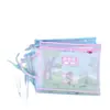 Bolsa de arte portátil de doble capa tamaño grande A3 con malla 8K bolsa de almacenamiento para tabla de dibujo de estudiantes de primaria bolsa de archivo de almacenamiento de álbum de fotos