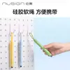 Cuchillo de Utilidad Portátil Deli Ns067 para Abrir Paquetes, Seguro para las Manos, Mini Cuchillo Retráctil Doméstico a Prueba de Óxido