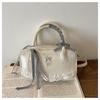Bolso de Hombro de Moda Transfronteriza Bolso Cruzado 2025 Primavera Nuevo Estilo Coreano Moderno Bolso Bowling de Mano para Mujer