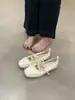 Amantes de los Zapatos~ Zapatos Casuales de Nicho Súper Populares de Suela Gruesa Otoño 2025 Nuevo Estilo Coreano Hermosos Zapatos de Encaje Ballet Mary Jane