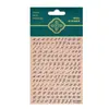 Redanco5D Em relevo Ins Popular Padrão DIY Adesivo para Nail Art Letra Inglesa Adesivo Estéreo para Unhas Dr1454