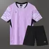 Nuevos Uniformes de Bádminton para Hombres y Mujeres, Uniformes de Voleibol de Secado Rápido, Uniformes Grupales de Entrenamiento y Competición para Estudiantes Niños de Manga Corta 2215