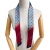 Novo Lenço Diagonal Dupla Camada de Seda Twill de Hangzhou de Alta Qualidade Estilo Coreano Lenço Versátil para Pescoço Lenço para Cabelo Venda por Atacado para Mulheres