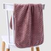 Toalla de Terciopelo Coral Transfronteriza para Lavar la Cara, Engrosada, Absorbente de Agua, Secado Rápido, Regalo, Rojo, Fábrica de Comercio Exterior Gaoyang, Venta al por Mayor, Suave