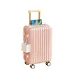 ¡Wow! Maleta de Viaje Personalizable de 20 pulgadas para Mujeres, Moderna y Elegante para Estudiantes, Alto Valor Estético, Maleta con Ruedas, Maleta con Contraseña Fresca y Sencilla para Viajes