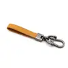 Chaveiro de Carro Transfronteiriço Simples para Cintura Masculina Criativo com Logo Gravado Pingente Anti-perda Chaveiro de Pelo