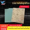 Lixa para desbaste metalográfico 280-1200# lixa para polimento e polimento Papel amarelo de Carboneto de Silício areia verde couro areia metalográfica