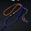 Cordón de Collar Tejido Hecho a Mano de Xizang Cordón de Colgante Multicolor de Venta Caliente Borla Vintage Cordón para Colgar Joyería Popular en Vivo