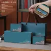 Nova Caixa de Presente Tieguanyin Caixa Vazia Caixa para Meio Quilo de Folhas de Chá Verde Caixa de Embalagem para Chá Preto Caixa de Presente Vazia Personalização