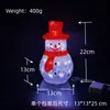 Decoração de Natal com Boneco de Neve Iluminado por LED para Novidades Transfronteiriças Adornos Adereços de Atmosfera de Cena Adornos Fábrica de Origem
