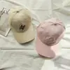 Gorra de Béisbol Suave con Bordado de Letras Estilo Coreano Nueva para Mujer, Gorra Simple Casual con Visera para el Sol para Hombre de Primavera y Verano