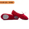 Zapatos de Baile Blancos al por Mayor para Mujer Suela Suave Zapatos de Ejercicio para Niños Gimnasia Corporal Zapatos de Baile Cordones Libres Garra de Gato Ballet