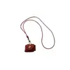 Colar com Pingente de Bolsa de Couro, Moderno, Simples, Corrente para Suéter Estilo Casual, Design de Nicho, Elegante de Alta Qualidade, Colar Versátil