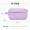 Bolsa de cosméticos de mano transfronteriza, bolsa de almacenamiento de pana, estuche de lápices elegante, gran capacidad, bolsa de aseo de viaje portátil, al por mayor