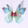 5cm Tul de Hada Estéreo de Doble Capa Alas de Mariposa Pasador Antiguo Hecho a Mano DIY Accesorios para Peinado Material para Pin Shooting