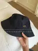 Chapéu Bucket de Sarja Original Tengjie de Alta Qualidade na Mesma Cor para Homens e Mulheres, Versátil para o Verão, Faz o Rosto Parecer Menor, Chapéu de Proteção Solar