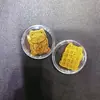 Pegatinas de Superficie Chapadas en Oro para Atraer Riqueza y Fortuna, Adecuadas para Teléfonos Móviles, Actividades Promocionales de Empresas y Negocios, y como Pequeños Regalos para Clientes, Disponibles para Venta al por Mayor