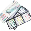 Set de Pinturas Gouache de 24 Colores, 12 Colores, 36 Colores al por Mayor para Principiantes, Caja de Pintura Infantil, Portátil y Lavable