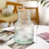 Vaso de vidro transparente criativo minimalista estilo europeu com toque de luxo, adequado para rosas e flores frescas, um ornamento de arranjo de flores para sala de estar estilo ins