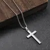 Europa y Estados Unidos transfronterizos retro aleación cruz moda collar hombres y mujeres personalidad colgante accesorios de joyería fabricantes al por mayor
