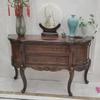 Gabinete de entrada de madera maciza de estilo americano, mueble de recibidor, mesa de estilo europeo, mueble divisorio para sala de estar, aparador de almacenamiento, mesa de entrada tallada vintage