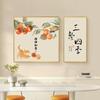 Pintura decorativa de pared de nuevo restaurante chino en el Pueblo de Pintura al Óleo de Dafen, Shenzhen comedor de alta gama mesa de comedor cocina pintura colgante