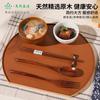 Yfjy Juego de Cubiertos Coreanos de Tres Piezas (Cuchara, Tenedor y Palillos) para Comida Diaria, Juego de Vajilla Portátil Estilo Ins, Vajilla Sostenible Verde