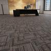 Tapete Modular Comercial de Escritório Sala de Sinuca Industrial Showroom Prédio Comercial Tapete de Piso Retardante de Chama Espaço Comercial