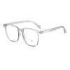 Gafas fotocromáticas para miopía para hombres y mujeres ins luz azul anti-luz marco grande liso liso gafas fábrica al por mayor