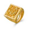 Novo Anel Masculino da Moda Dragão Anel de Dragão Dourado Espesso Banhado a Ouro Joias Banhadas a Ouro do Vietnã Atacado