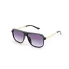 Óculos de Sol de Moda Infantil com Lentes Coloridas Refletivas de Mercúrio, Estilosos Casuais Versáteis Personalidade Estilo de Hong Kong Óculos de Sol Aviador