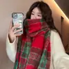 2026 Novo Cachecol de Mohair Outono e Inverno Estilo Coreano de Alta Qualidade Versátil Imitação de Cashmere Quente Atacado Dropshipping