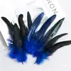 Plumas de Cola de Gallo de Colores 15-20 Manualidades DIY Tocado Indio Performance Juguete para Gato Plumas de Volante