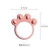 Porta-copos de PVC Estilo Patinha de Gato, Jogo Americano de Silicone, Base para Xícara de Chá, Almofada Doméstica de Isolamento Térmico, Antiderrapante, Jogo de Chá, Tapete de Mesa
