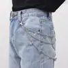 Corrente de Cintura Corrente para Calça Corrente Pendurada Acessórios Estilo Street Hip-Hop Harajuku Ins Coreano Punk para Homens e Mulheres Tendência