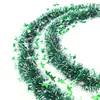 Nuevas Guirnaldas de Espumillón Navideño y Tiras de Colores, Suministros de Decoración Festiva para Montaje de Lugares, Espumillón con Forma de Estrella con Bordes Blancos y Hilos Densos