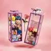 Regalo de San Valentín Regalo del Día de la Madre Caja de Regalo de Rosas Flor de Jabón Caja de Flores de Jabón Simulado Clavel al por Mayor