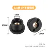 Adaptador de Suporte de Microfone Braço Articulado Suporte à Prova de Choque Clipe de Plástico Porca de Conversão Rosca 1/4 Rosca 3/8 para 5/8 Alumínio Cobre