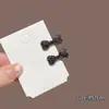 Mini Pinza para el Cabello con Lazo y Pedrería para Mujer, Exquisito Pinza para Flequillo Estilo Coreano, Pinza Lateral, Accesorio para el Cabello Versátil y Elegante