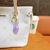 Nuevo Artículo de Venta Caliente Transfronterizo Fruta Brillo Piña Bolso Colgante Llavero Lindo Acrílico Colgante Accesorios Mayoreo