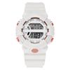 Reloj despertador luminoso multifuncional deportivo de moda para niños y estudiantes con unicornio al por mayor de fábrica, reloj electrónico con caja transparente