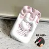 Agitar Tono Mismo KT Gato Llama Rosa Encendedor Alto Valor de Color Caricatura Estuche para Cigarrillos Gran Capacidad Paquete de 20 Suave y Duro Universal