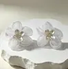 Aretes, broqueles, aretes con un toque de lujo ligero y de alta gama, aretes de estilo festivo para mujer