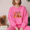 Sudadera de Cuello Redondo de Comercio Exterior Transfronterizo con Estampado de Café de Calabaza, Artículo de Venta al por Mayor de la Lista de Deseos de Amazon, Producto de Temu