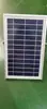 Panel Solar Fotovoltaico Monocristalino de Silicio Rectangular Personalizado Sistema de Generación de Energía 15V30W Panel de Batería Portátil