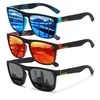Nuevas gafas de sol deportivas para exteriores transfronterizas para hombre, gafas coloridas para ciclismo y conducción, gafas de montura cuadrada de moda con protección UV