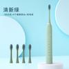 Nuevo cepillo de dientes eléctrico recargable para hombres y mujeres, estudiantes, adultos, cabello suave, resistente al agua, con vibración por ondas de sonido, cepillo de dientes para parejas para el hogar