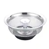 Filtro de Malla para Fregadero de Acero Inoxidable Colador de Desagüe de Cocina Lavabo de Fregadero Lavavajillas Pantalla de Filtro de Desagüe de Piso