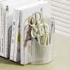 Suporte de Mesa para Livros Estante Caixa de Armazenamento Transparente Suporte de Mesa para Livros de Estudante Divisória Porta-Canetas de Acrílico Rack de Armazenamento